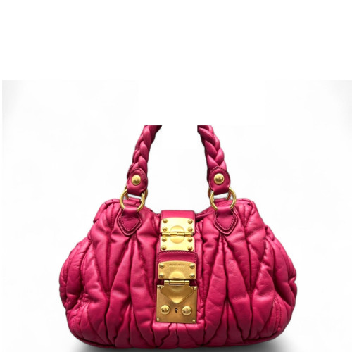 Miu Miu Tote Bag Calfskin Red