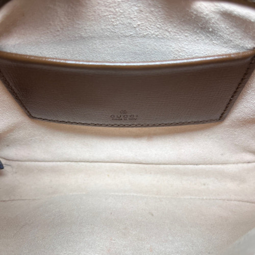 Gucci Mini Jackie 1961 Hobo GG Supreme Monogram Beige Brown Green