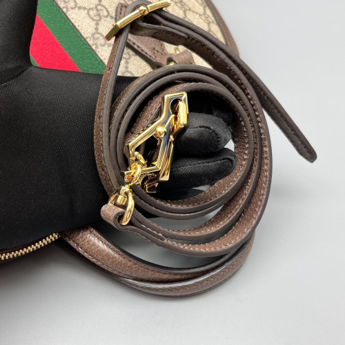 Gucci Web Dome GG Supreme Monogram Beige Brown Green Gucci Web Dome GG Supreme Monogram Beige Brown Green