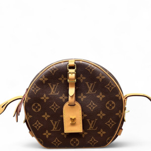 Louis Vuitton Boite Chapeau Souple MM Monogram Brown