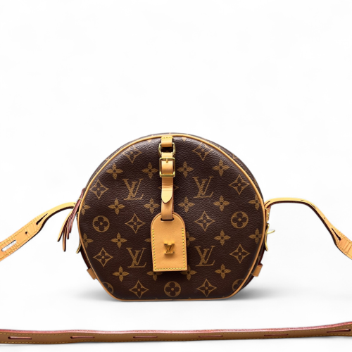 Louis Vuitton Boite Chapeau Souple MM Monogram Brown