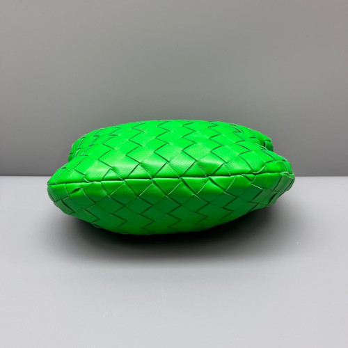 Bottega Veneta Mini Jodie Calfskin Intrecciato Green