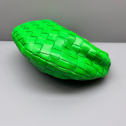 Bottega Veneta Mini Jodie Calfskin Intrecciato Green