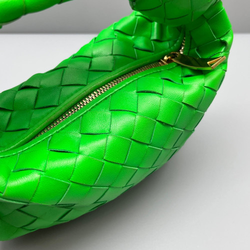 Bottega Veneta Mini Jodie Calfskin Intrecciato Green