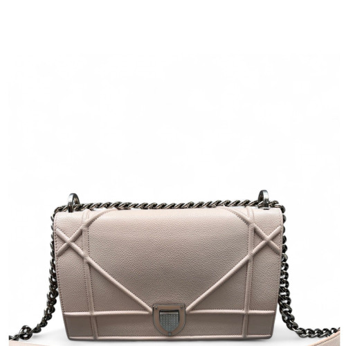 Dior Medium Diorama Cuir Cammeo