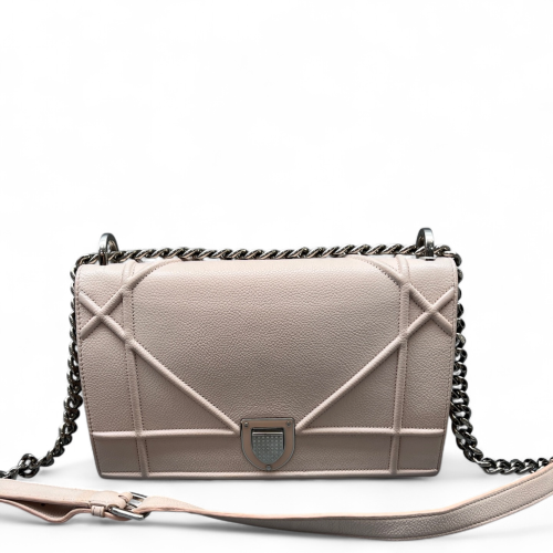 Dior Medium Diorama Cuir Cammeo