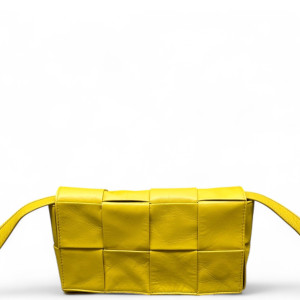 Bottega Veneta The Belt Cassette Bag Intrecciato Nappa Yellow