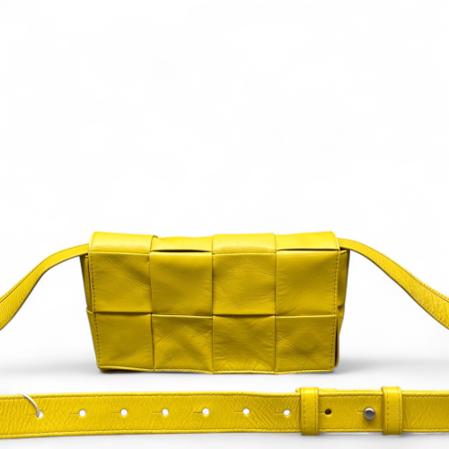Bottega Veneta The Belt Cassette Bag Intrecciato Nappa Yellow