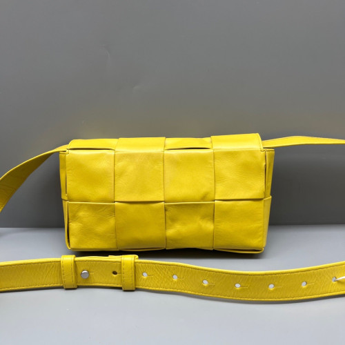 Bottega Veneta The Belt Cassette Bag Intrecciato Nappa Yellow