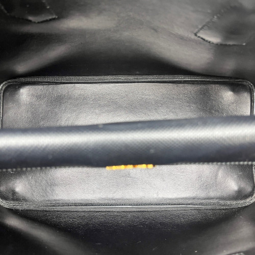 Prada Large Double Bag Saffiano Calfskin Black