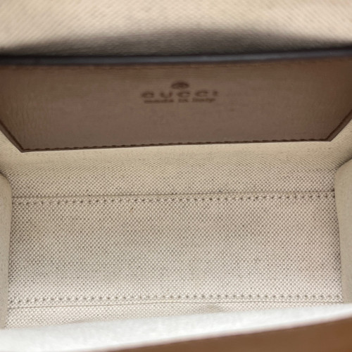 Gucci Mini Interlocking G Tote GG Supreme Monogram Brown Beige