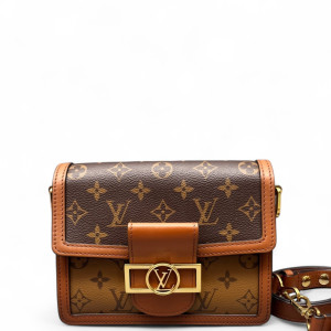Louis Vuitton Dauphine Mini Reverse Monogram Brown