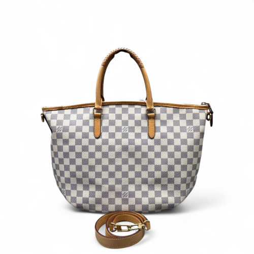 Louis Vuitton Tote Bag Damier Azur White