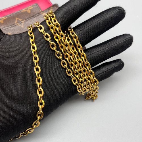 Louis Vuitton Flore Chain Wallet Monogram Brown