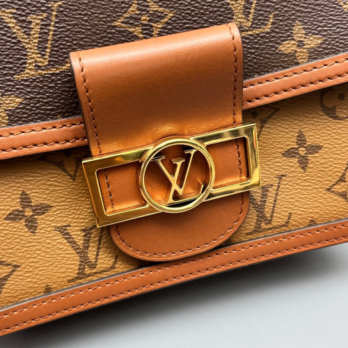 Louis Vuitton Dauphine Mini Reverse Monogram Brown