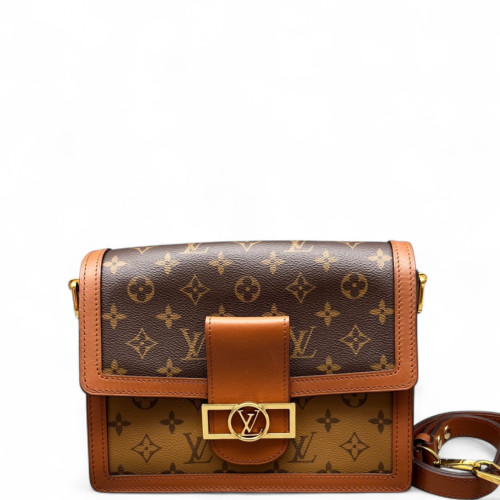 Louis Vuitton Dauphine MM Reverse Monogram Brown