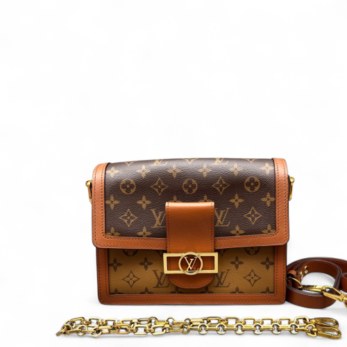 Louis Vuitton Dauphine MM Reverse Monogram Brown