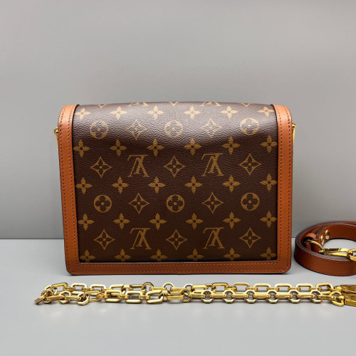 Louis Vuitton Dauphine MM Reverse Monogram Brown