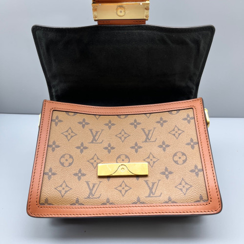 Louis Vuitton Dauphine MM Reverse Monogram Brown