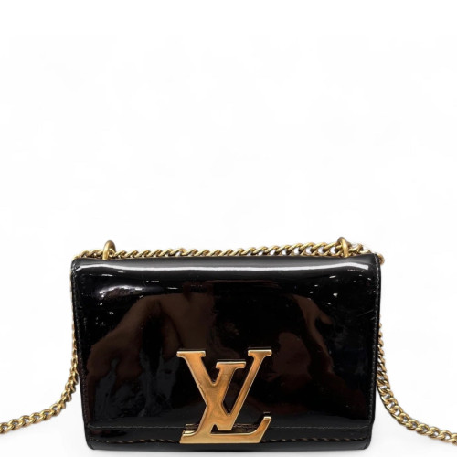 Louis Vuitton Shoulder Bag Vernis Black