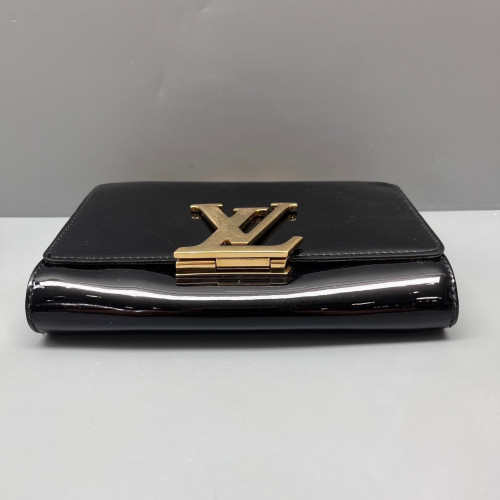 Louis Vuitton Shoulder Bag Vernis Black