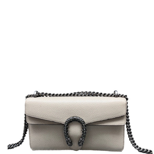 Gucci Meium Dionysus Grained Calfskin Beige