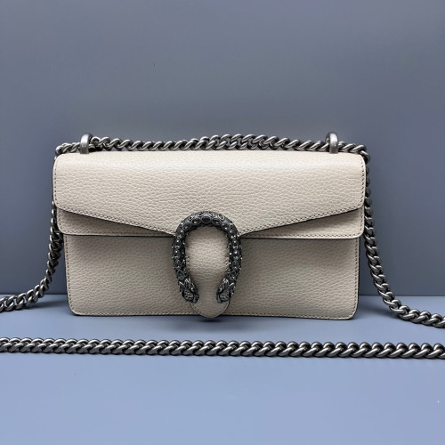 Gucci Meium Dionysus Grained Calfskin Beige