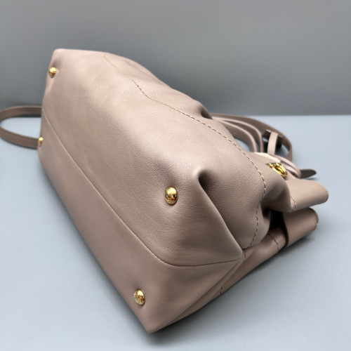 Salvatore Ferragamo Tote Bag Calfskin Grey