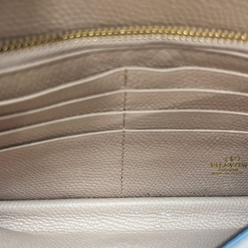 Valentino Crossbody Bag Grained Calfskin Light Tan Valentino Crossbody Bag Grained Calfskin Light Tan