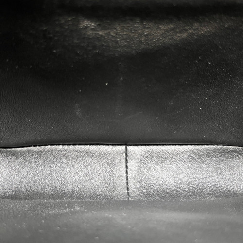 Celine Triomphe Teen Triomphe Shoulder Bag Smooth Calfskin Black