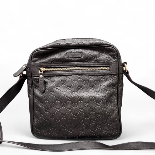 Gucci Messenger Guccissima Black