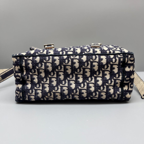 Dior Medium Diorcamp Messenger Oblique Blue Beige
