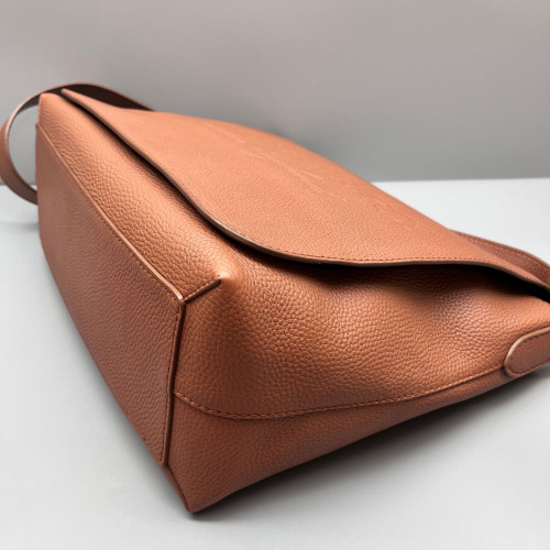 Burberry Messenger Grained Calfskin Brown Burberry Messenger Grained Calfskin Brown