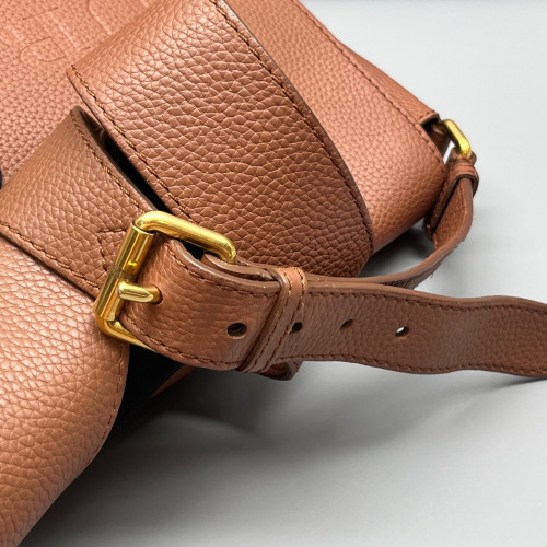 Burberry Messenger Grained Calfskin Brown Burberry Messenger Grained Calfskin Brown