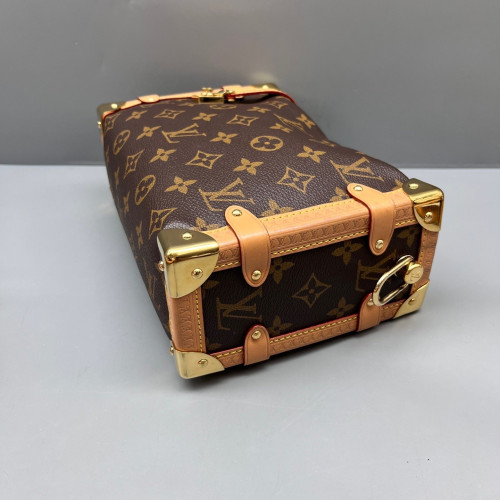 Louis Vuitton Side Trunk Mm Monogram Brown