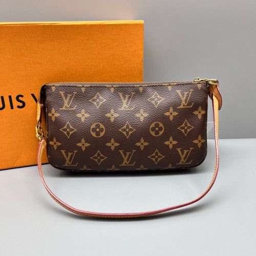 Louis Vuitton Pochette Accessories 24 Monogram Brown
