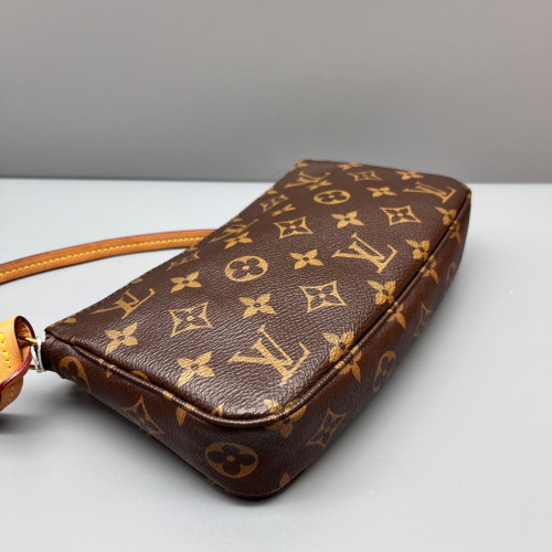 Louis Vuitton Pochette Accessories 24 Monogram Brown
