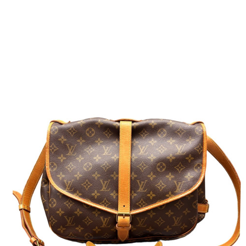 Louis Vuitton Saumur 35 Monogram Brown