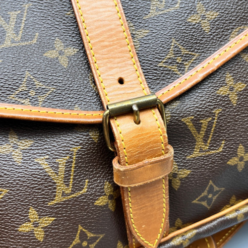 Louis Vuitton Saumur 35 Monogram Brown