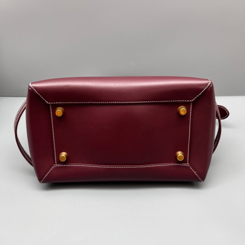 Celine Mini Belt Bag Calfskin Burgundy