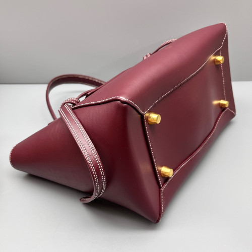 Celine Mini Belt Bag Calfskin Burgundy