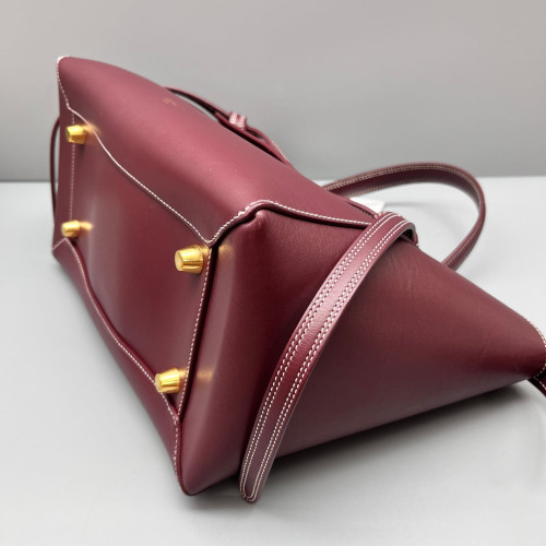 Celine Mini Belt Bag Calfskin Burgundy