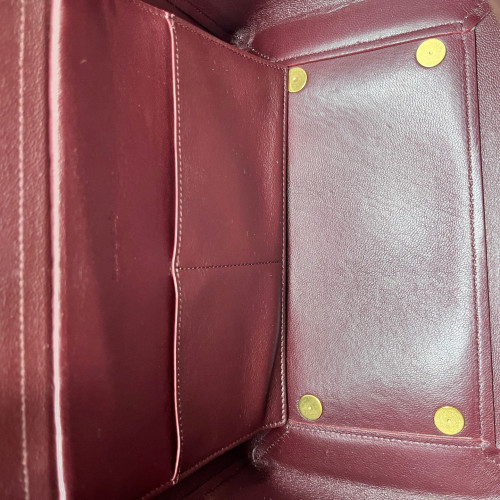 Celine Mini Belt Bag Calfskin Burgundy