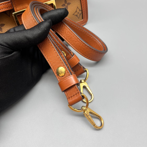 Louis Vuitton Dauphine Mini Monogram Reverse Monogram Brown