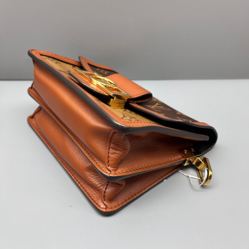 Louis Vuitton Dauphine Mini Monogram Reverse Monogram Brown