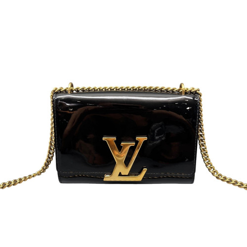 Louis Vuitton Wallet On Chain WOC Vernis Black