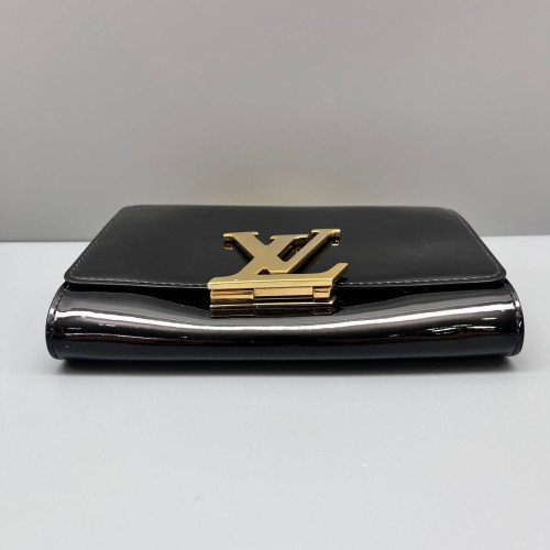 Louis Vuitton Wallet On Chain WOC Vernis Black
