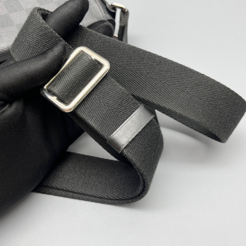 Louis Vuitton District Messenger Bag PM Damier Graphite Black