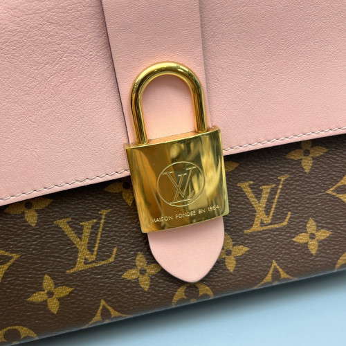 Louis Vuitton Locky BB Monogram Brown Pink