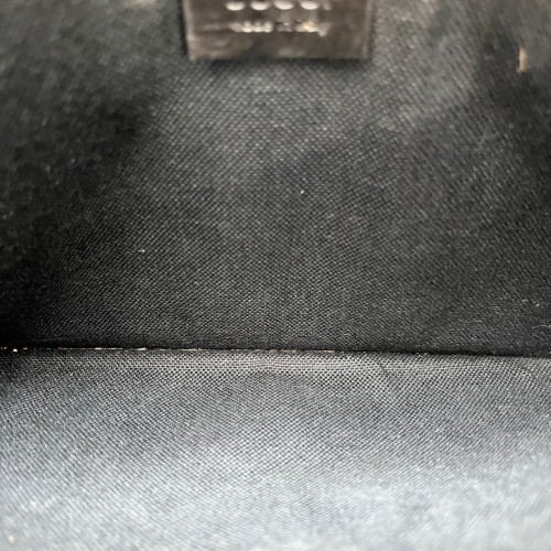 Gucci Web Waist Belt Bag Calfskin Black